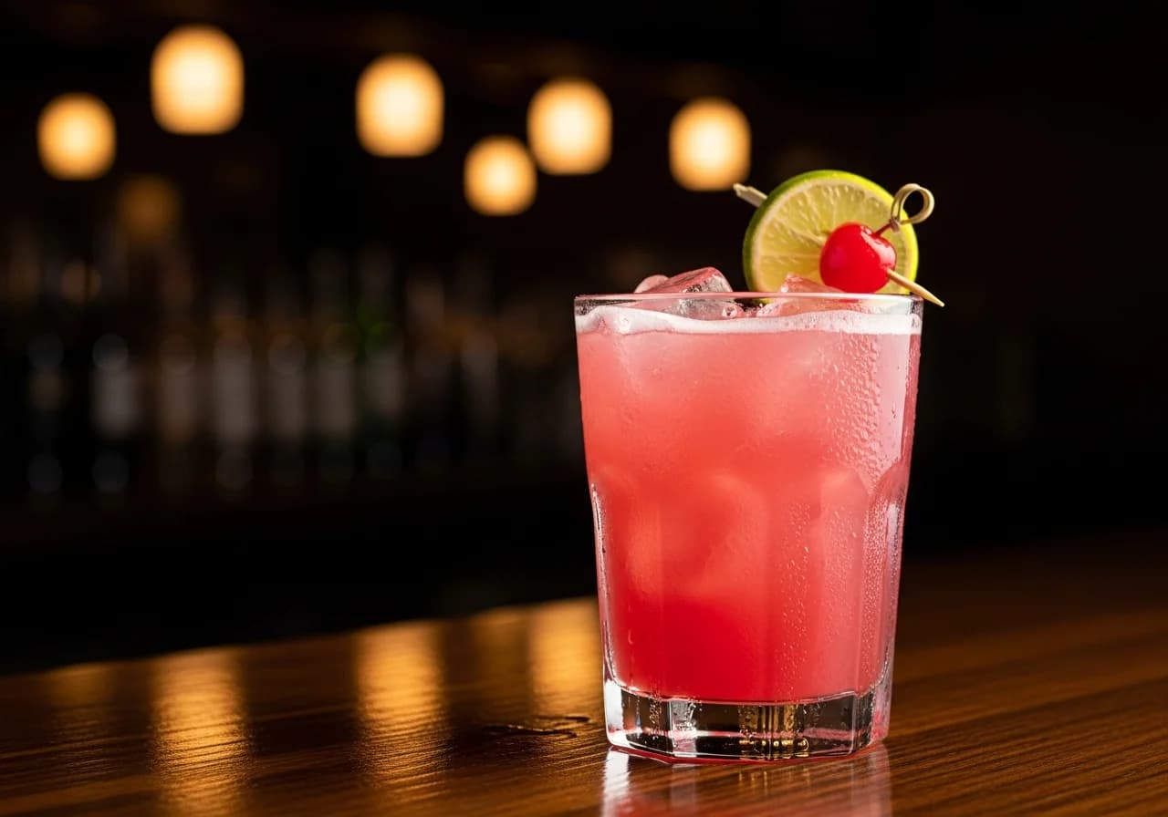 Malibu Seabreeze - Likör cocktail recept