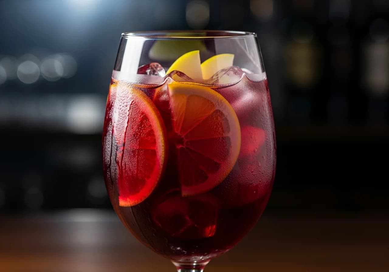 Sangria - Vin & Bubbel cocktail recept