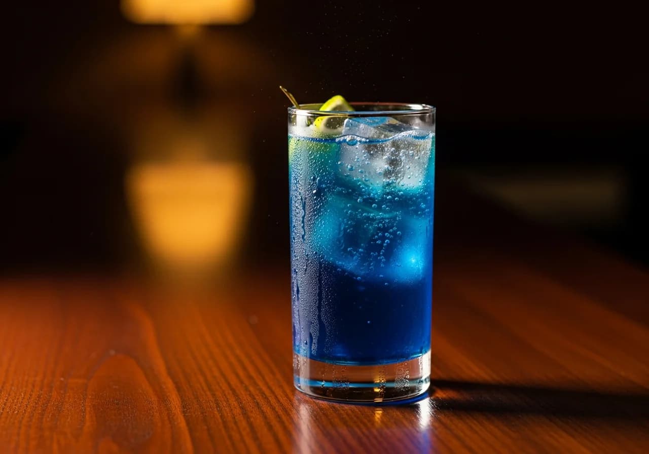 Sodapop - Likör cocktail recept