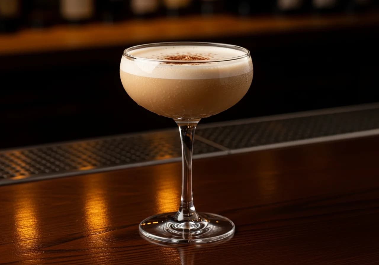 Vanilla Silk - Likör cocktail recept