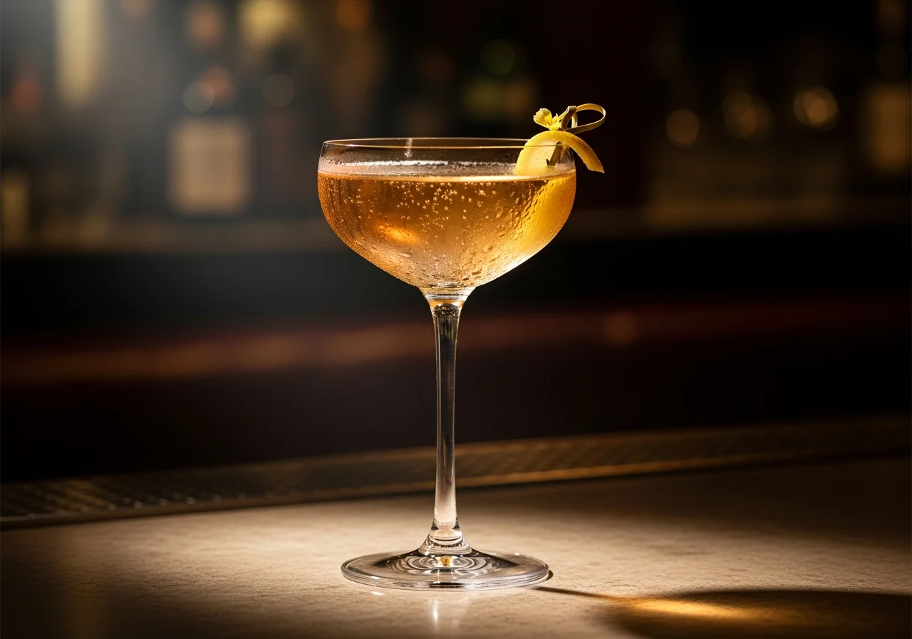 Alkoholfri French 75 - Alkoholfritt cocktail recept