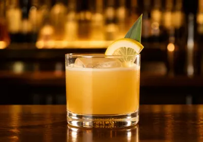 Ananas Whiskey Sour