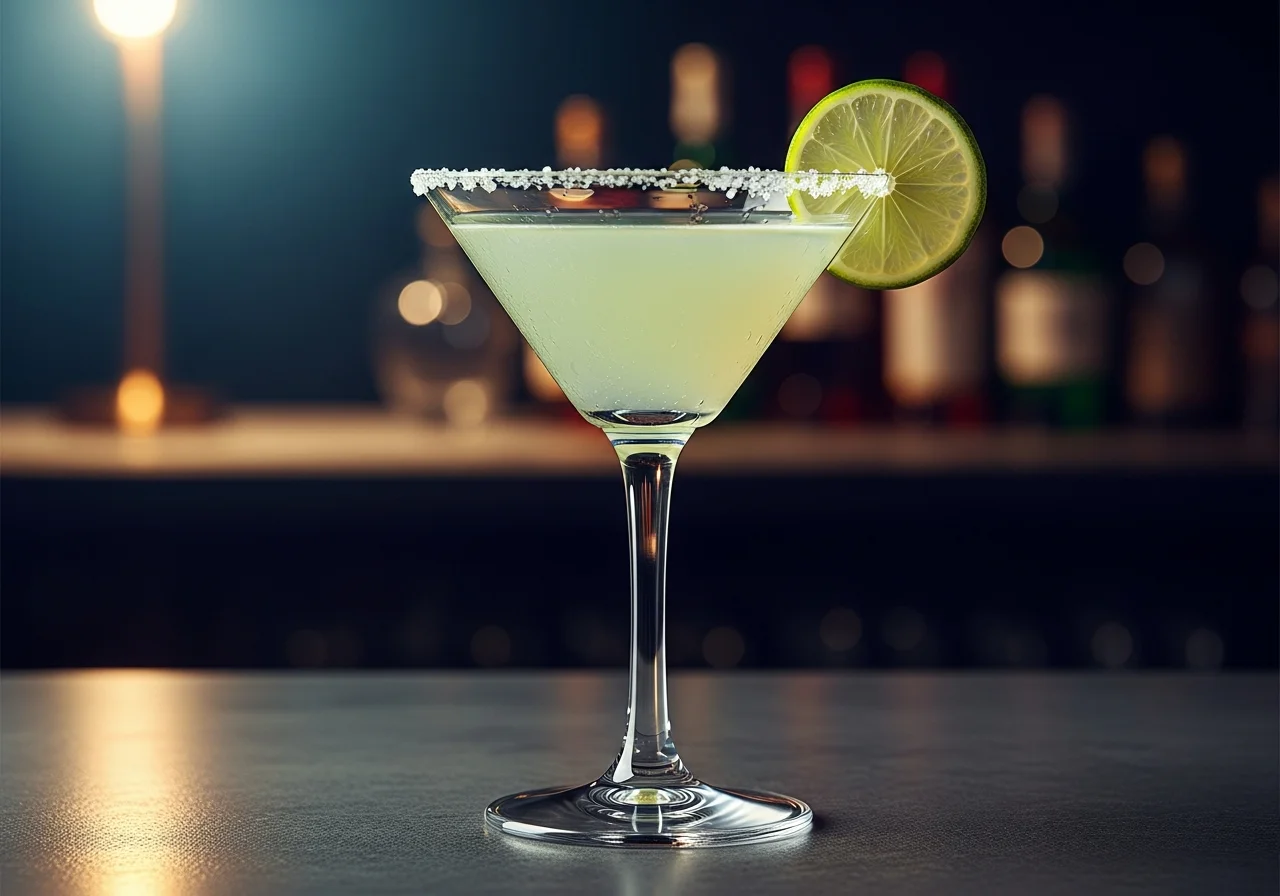 Margarita - klassiskt tequila- & mezcaldrinkar med tequila, apelsinlikör (triple sec), limejuice