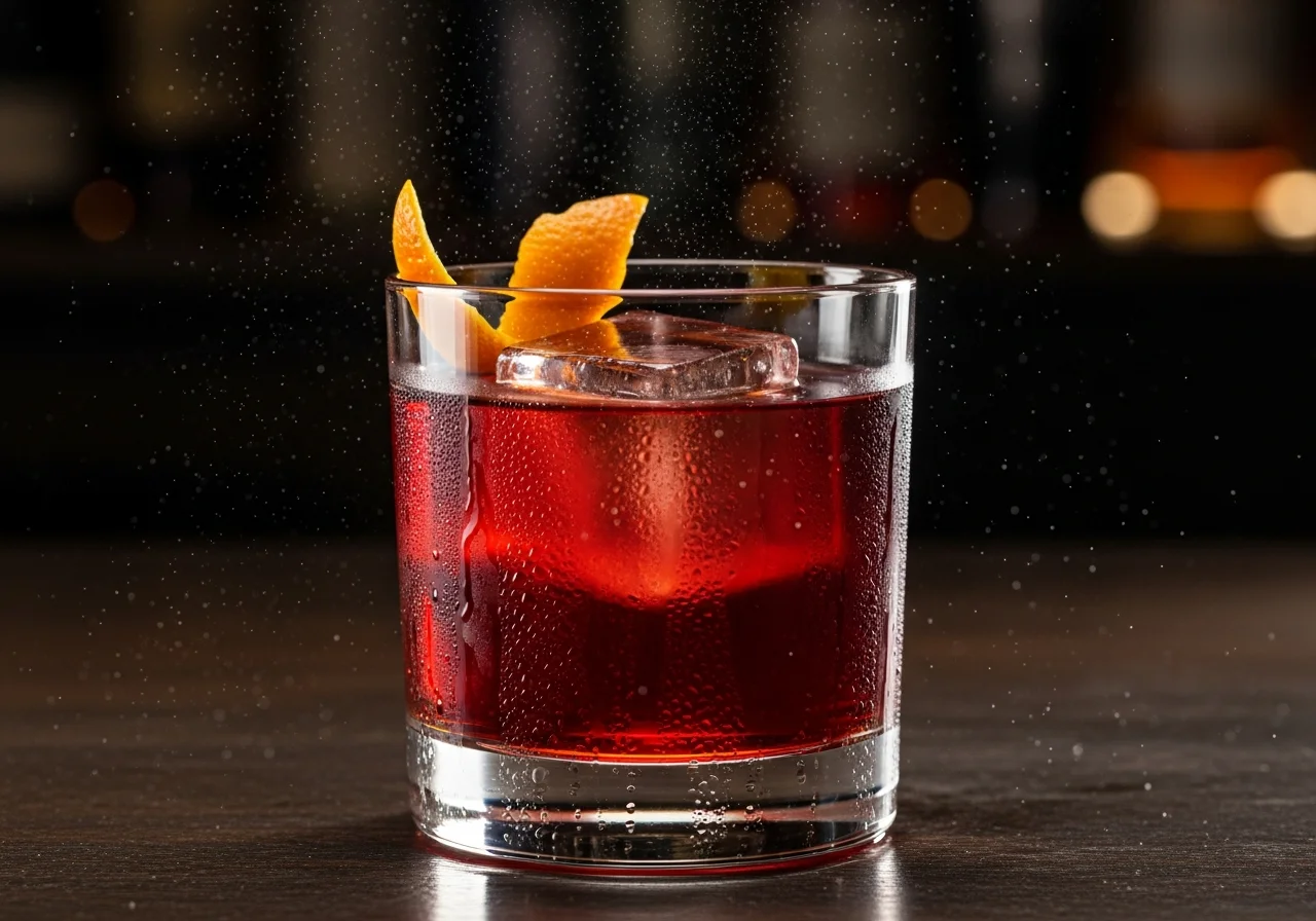 Mezcal Negroni - Tequila/Mezcal cocktail recept